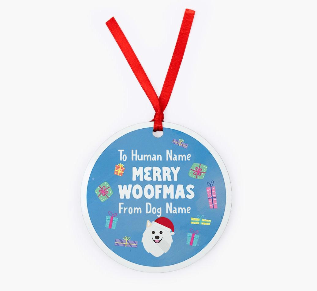 Merry Woofmas: {breedFullName} Christmas Decoration