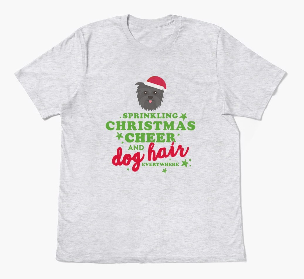 'Christmas Cheer' - Personalized {breedFullName} Adult T-Shirt