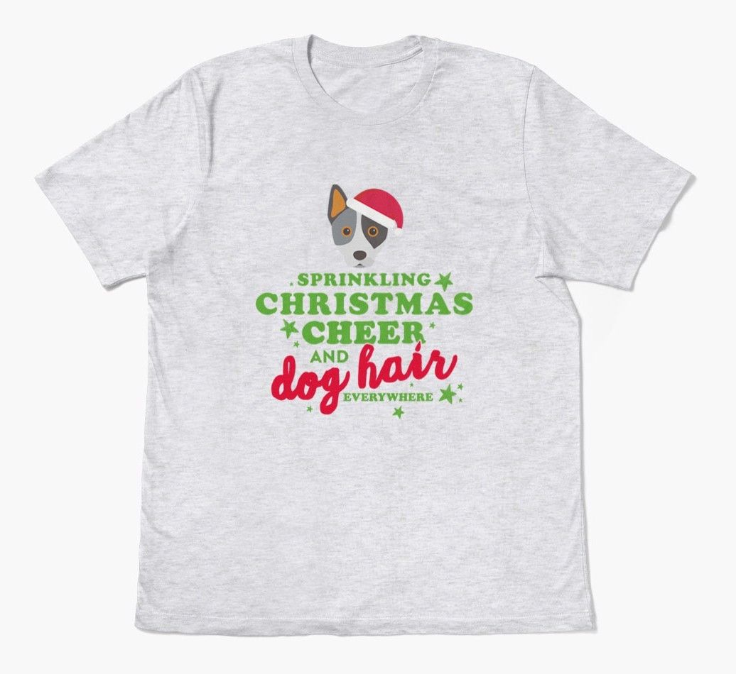 'Christmas Cheer' - Personalized {breedFullName} Adult T-Shirt
