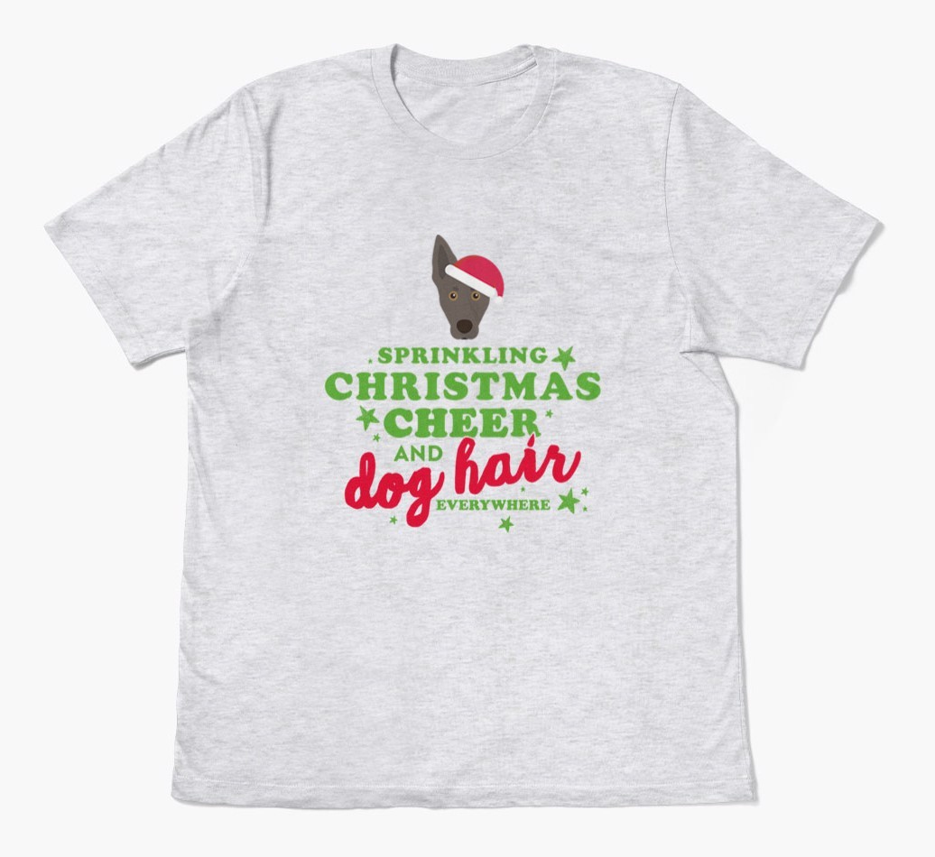 'Christmas Cheer' - Personalised {breedFullName} Adult T-Shirt