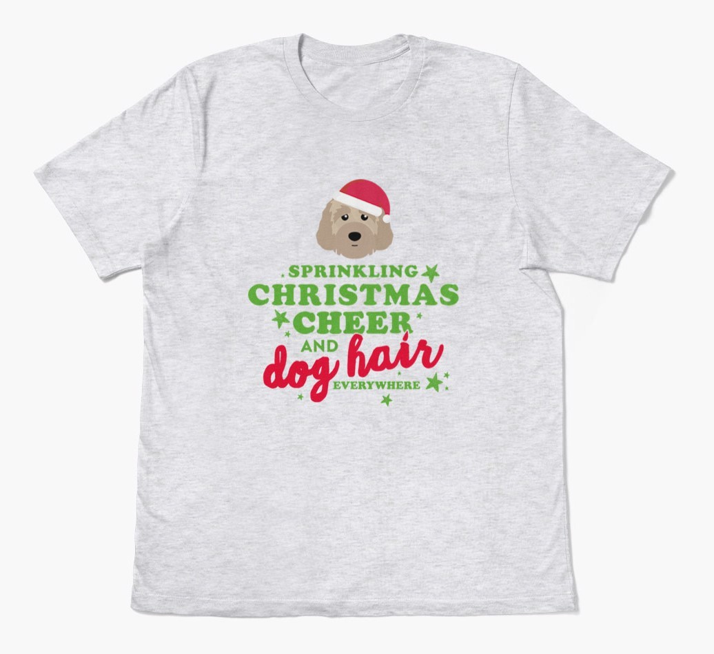 'Christmas Cheer' - Personalized {breedFullName} Adult T-Shirt