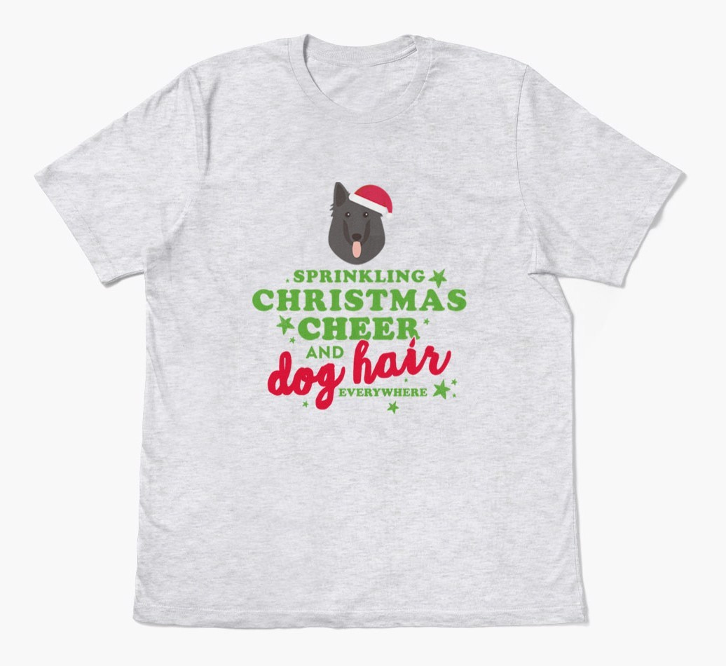 'Christmas Cheer' - Personalised {breedFullName} Adult T-Shirt