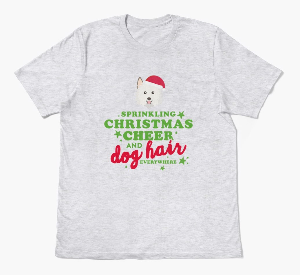 'Christmas Cheer' - Personalized {breedFullName} Adult T-Shirt