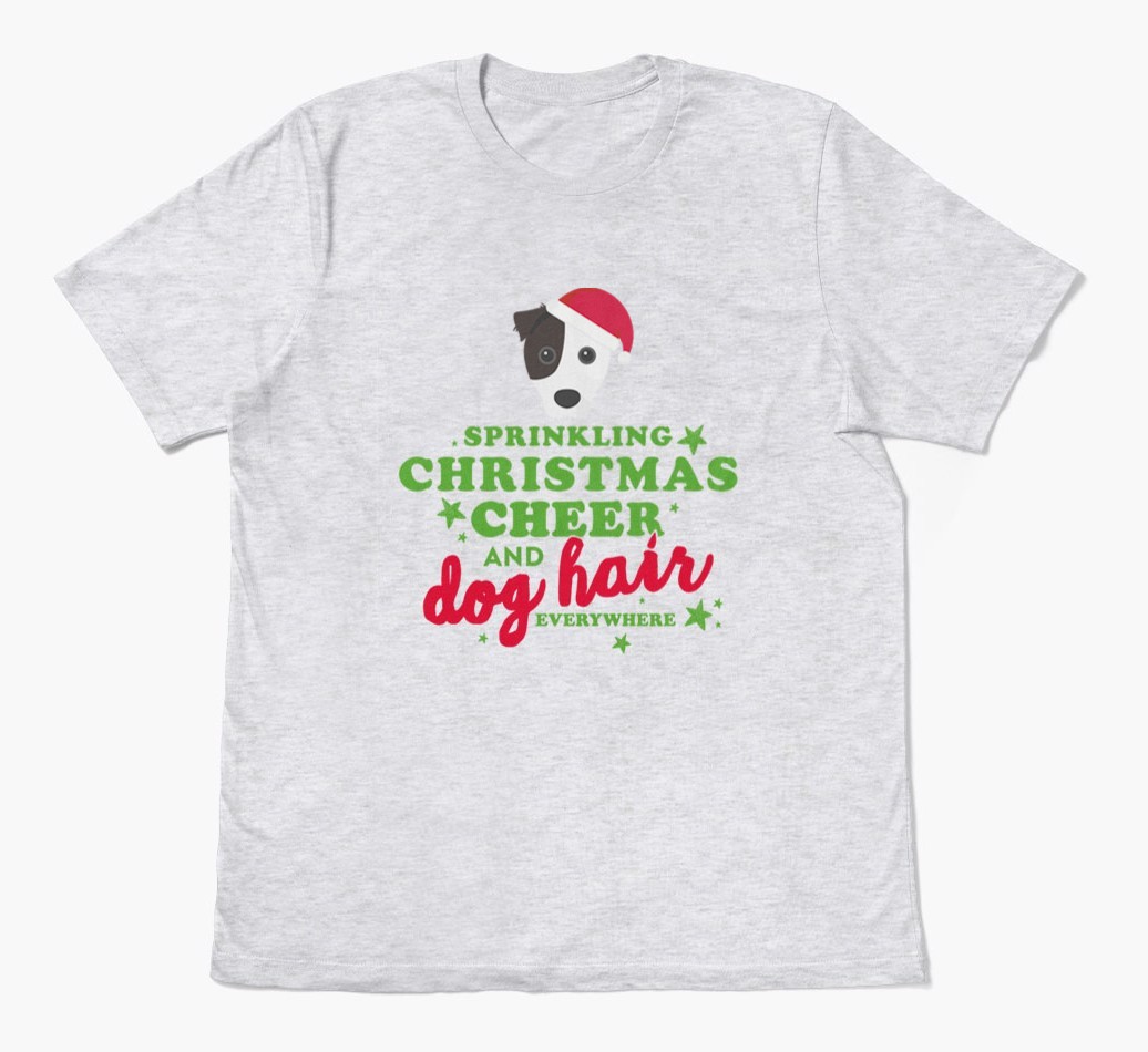 'Christmas Cheer' - Personalized {breedFullName} Adult T-Shirt