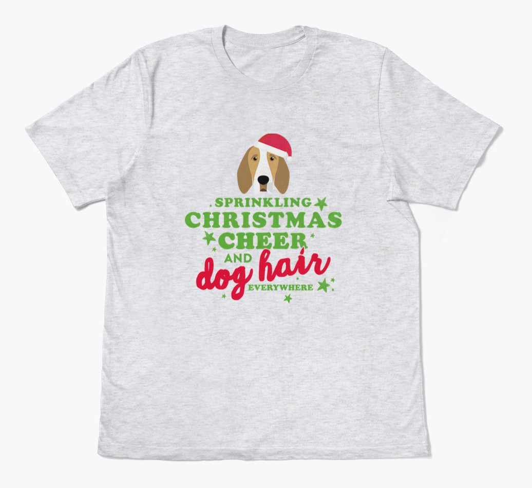 'Christmas Cheer' - Personalized {breedFullName} Adult T-Shirt