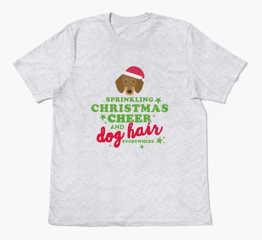 'Christmas Cheer' - Personalised {breedFullName} Adult T-Shirt