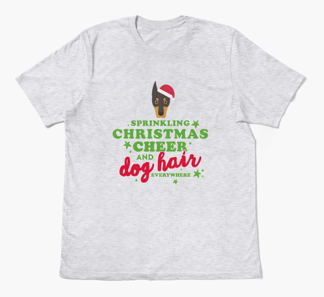 'Christmas Cheer' - Personalised {breedFullName} Adult T-Shirt