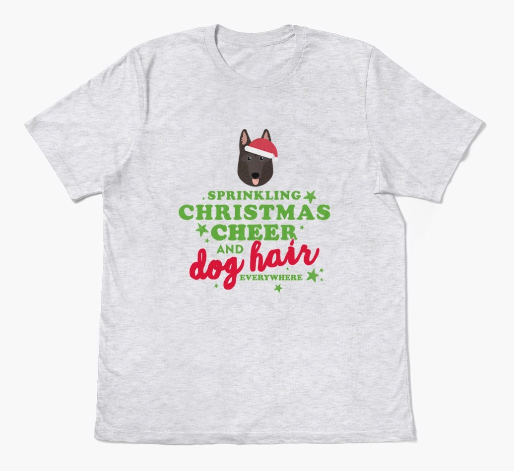 'Christmas Cheer' - Personalized {breedFullName} Adult T-Shirt