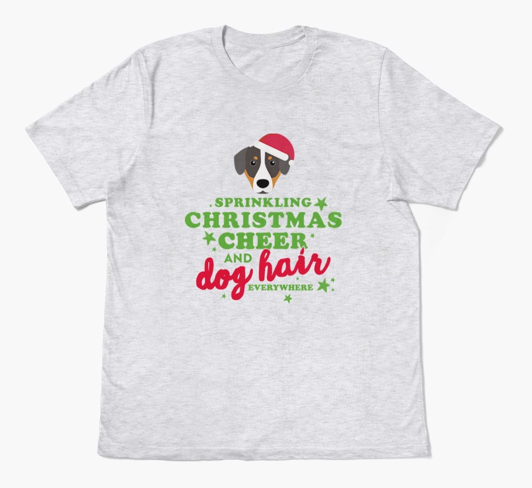 'Christmas Cheer' - Personalized {breedFullName} Adult T-Shirt