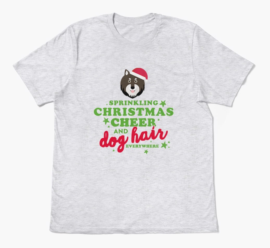 'Christmas Cheer' - Personalized {breedFullName} Adult T-Shirt