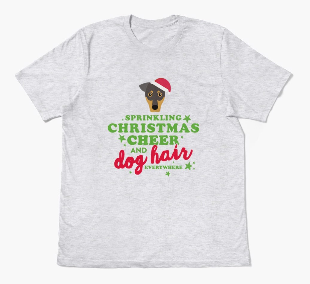 'Christmas Cheer' - Personalised {breedFullName} Adult T-Shirt