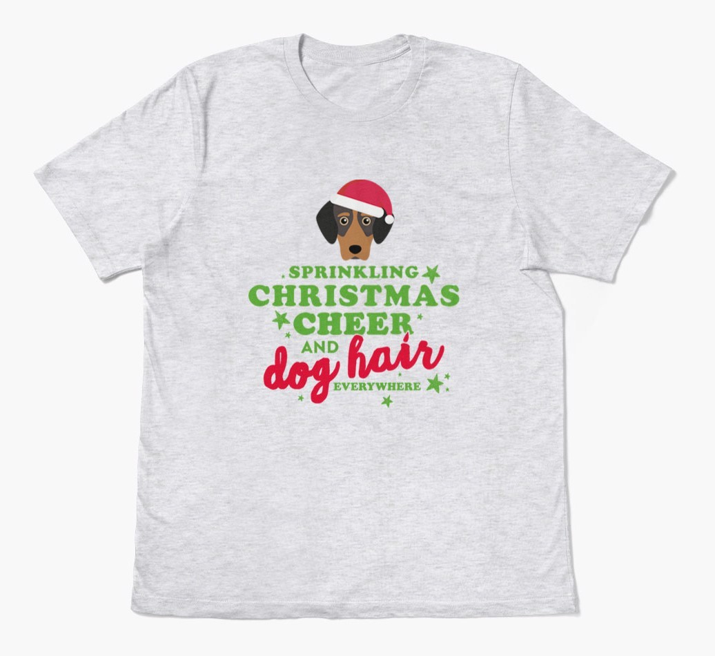 'Christmas Cheer' - Personalised {breedFullName} Adult T-Shirt
