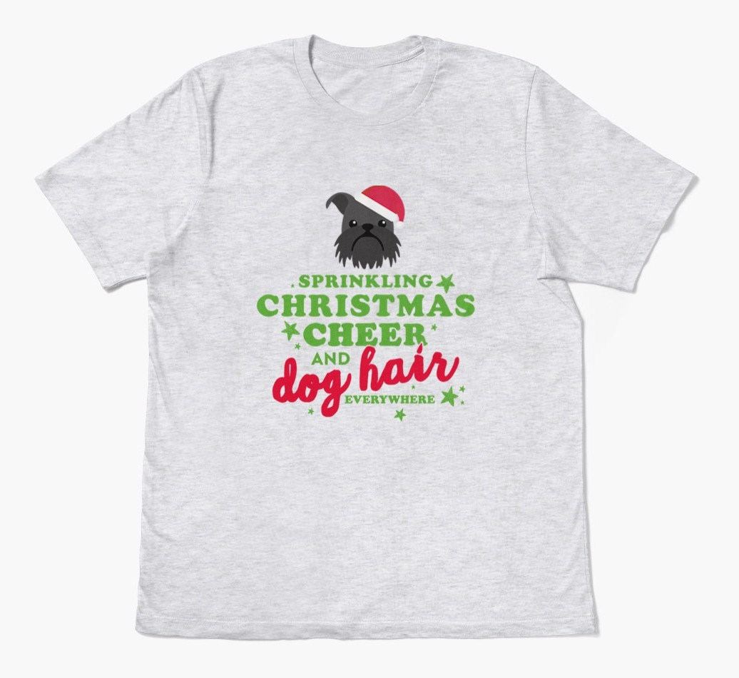 'Christmas Cheer' - Personalised {breedFullName} Adult T-Shirt