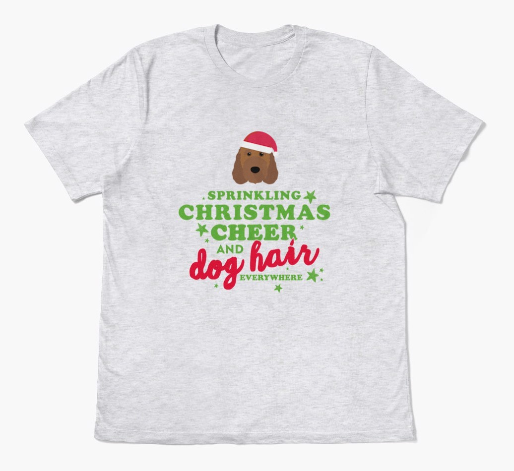 'Christmas Cheer' - Personalised {breedFullName} Adult T-Shirt
