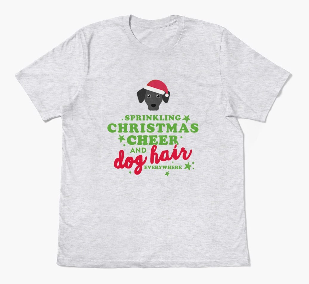 'Christmas Cheer' - Personalized {breedFullName} Adult T-Shirt
