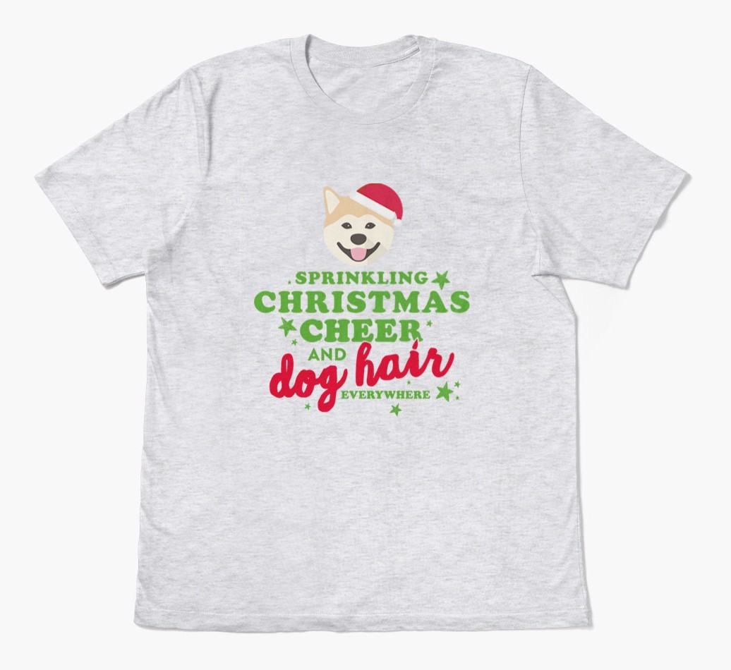 'Christmas Cheer' - Personalized {breedFullName} Adult T-Shirt