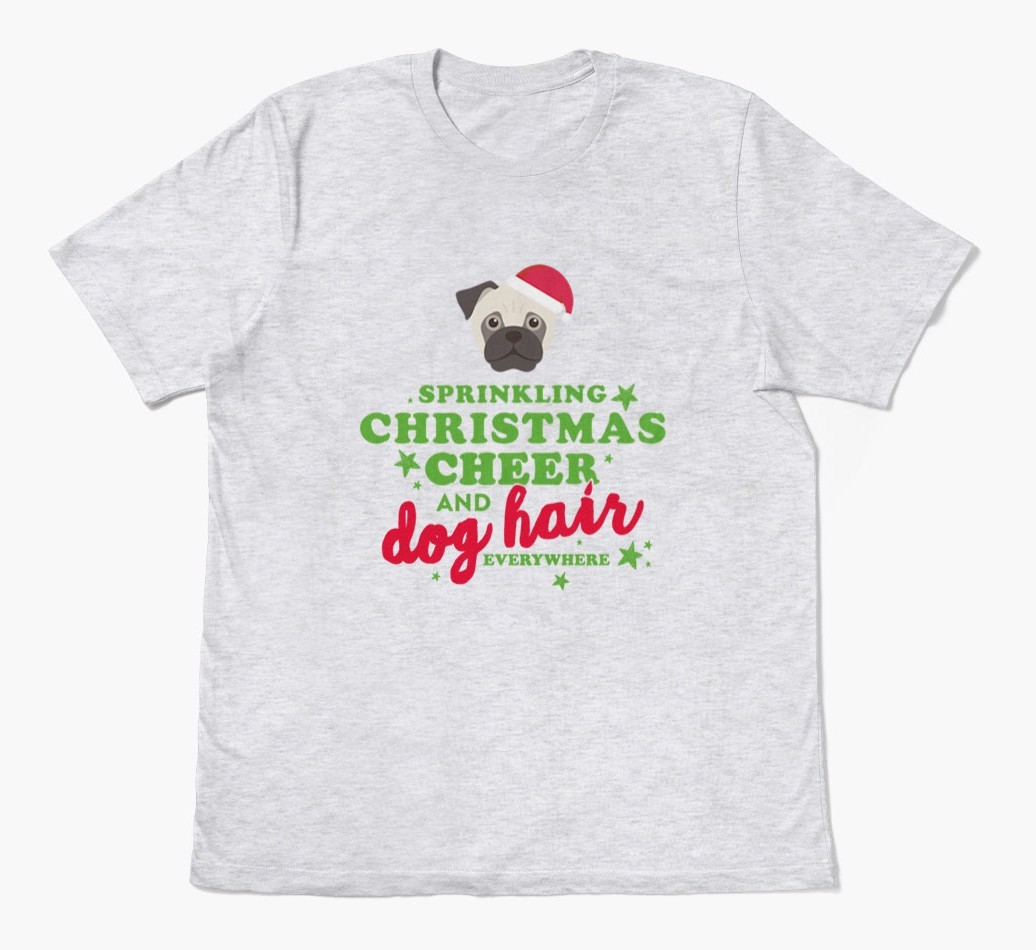 'Christmas Cheer' - Personalized {breedFullName} Adult T-Shirt