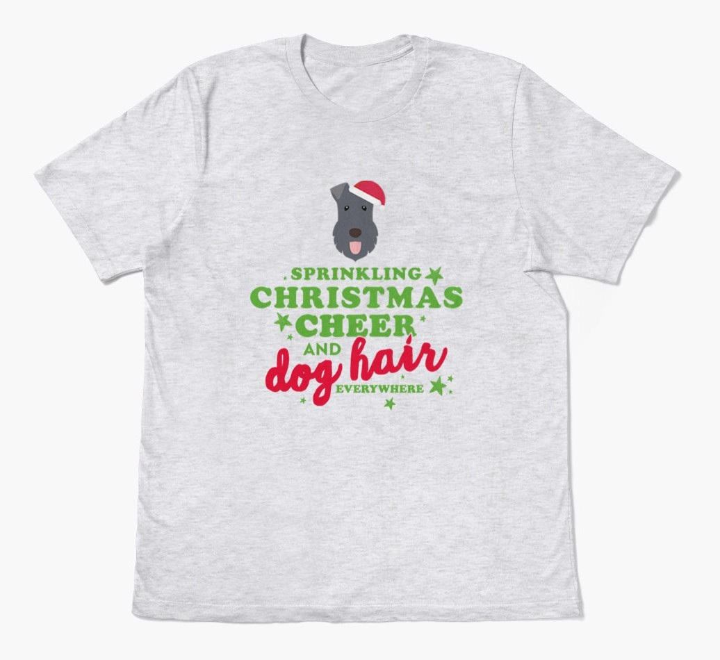 'Christmas Cheer' - Personalized {breedFullName} Adult T-Shirt