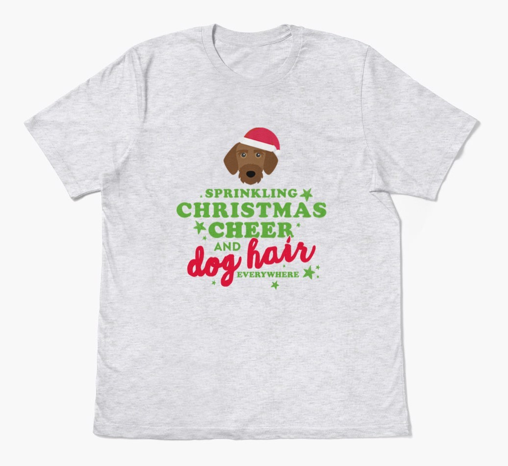 'Christmas Cheer' - Personalised {breedFullName} Adult T-Shirt