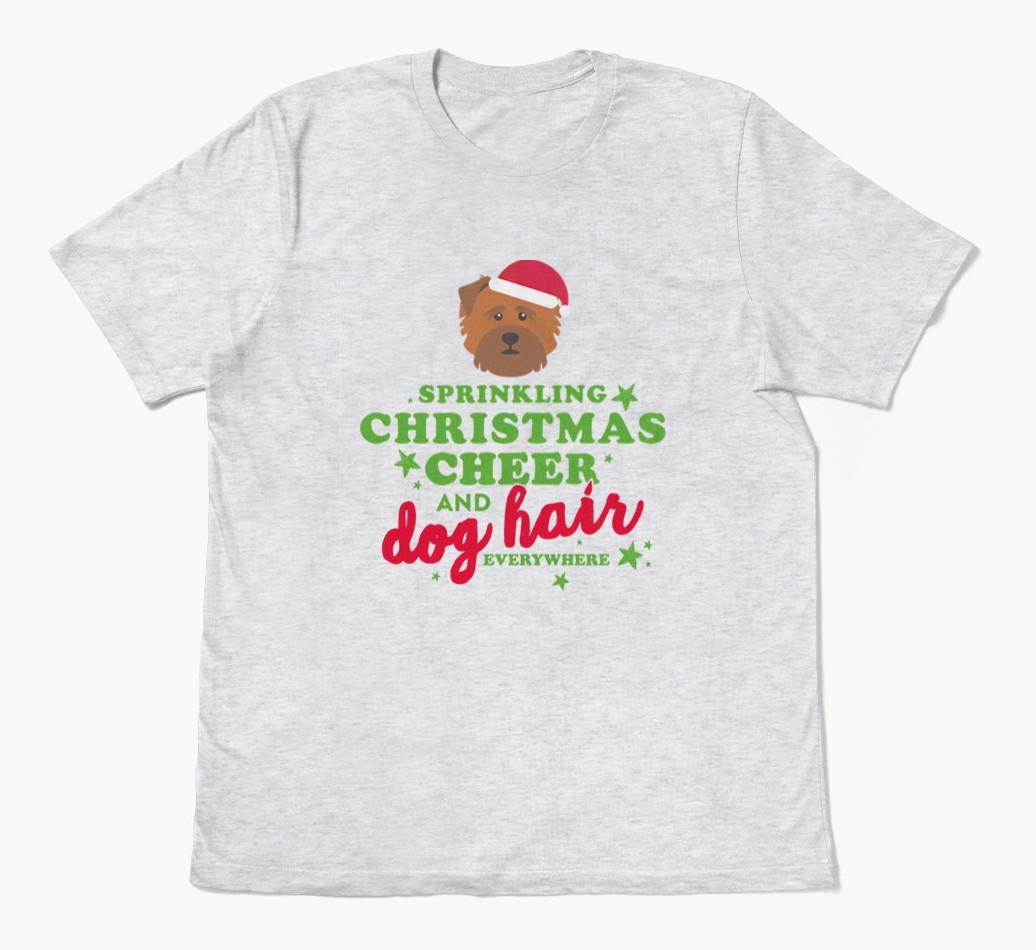 'Christmas Cheer' - Personalised {breedFullName} Adult T-Shirt