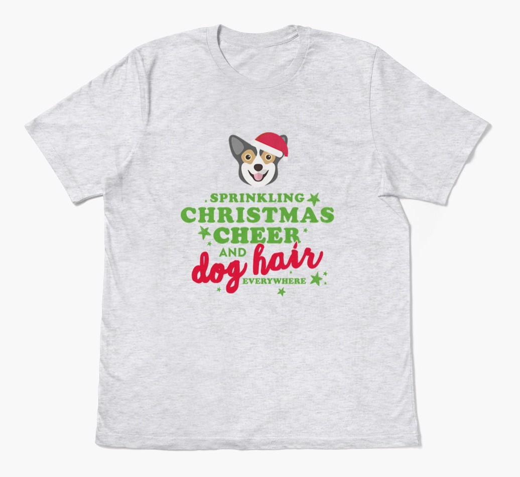 'Christmas Cheer' - Personalized {breedFullName} Adult T-Shirt