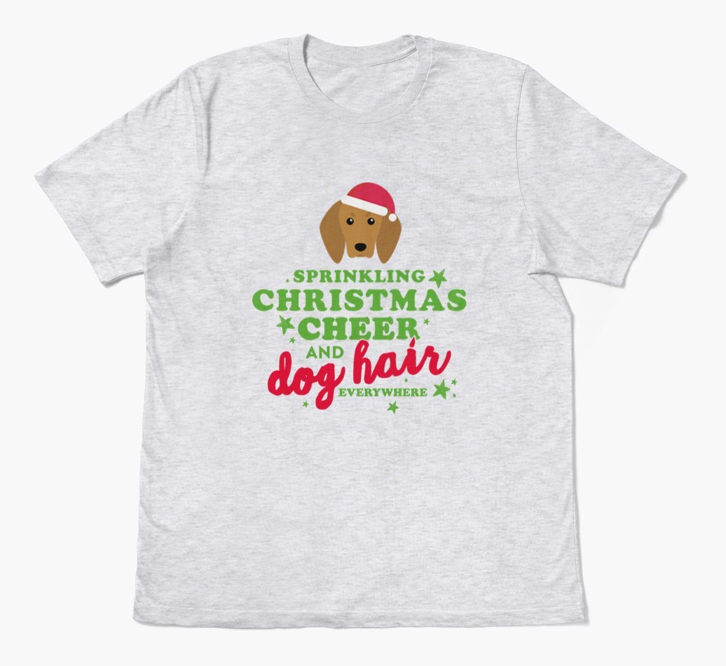 'Christmas Cheer' - Personalised {breedFullName} Adult T-Shirt