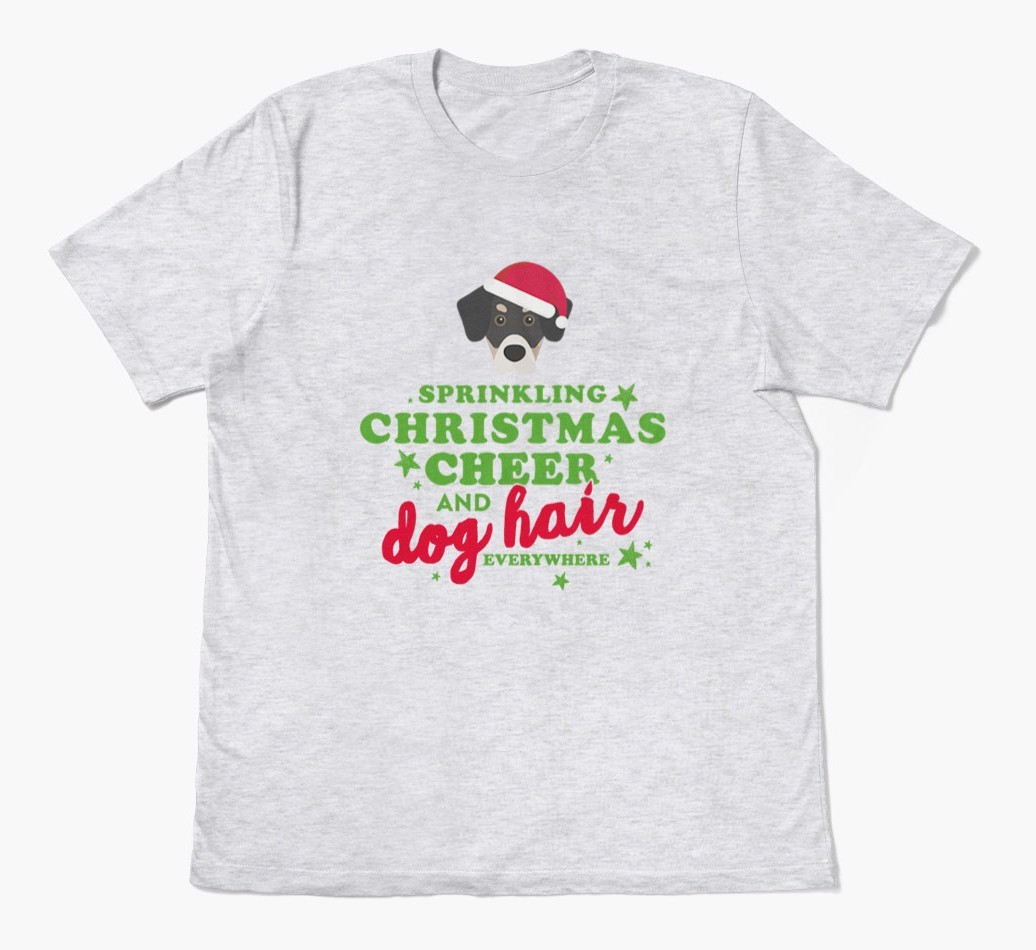 'Christmas Cheer' - Personalized {breedFullName} Adult T-Shirt