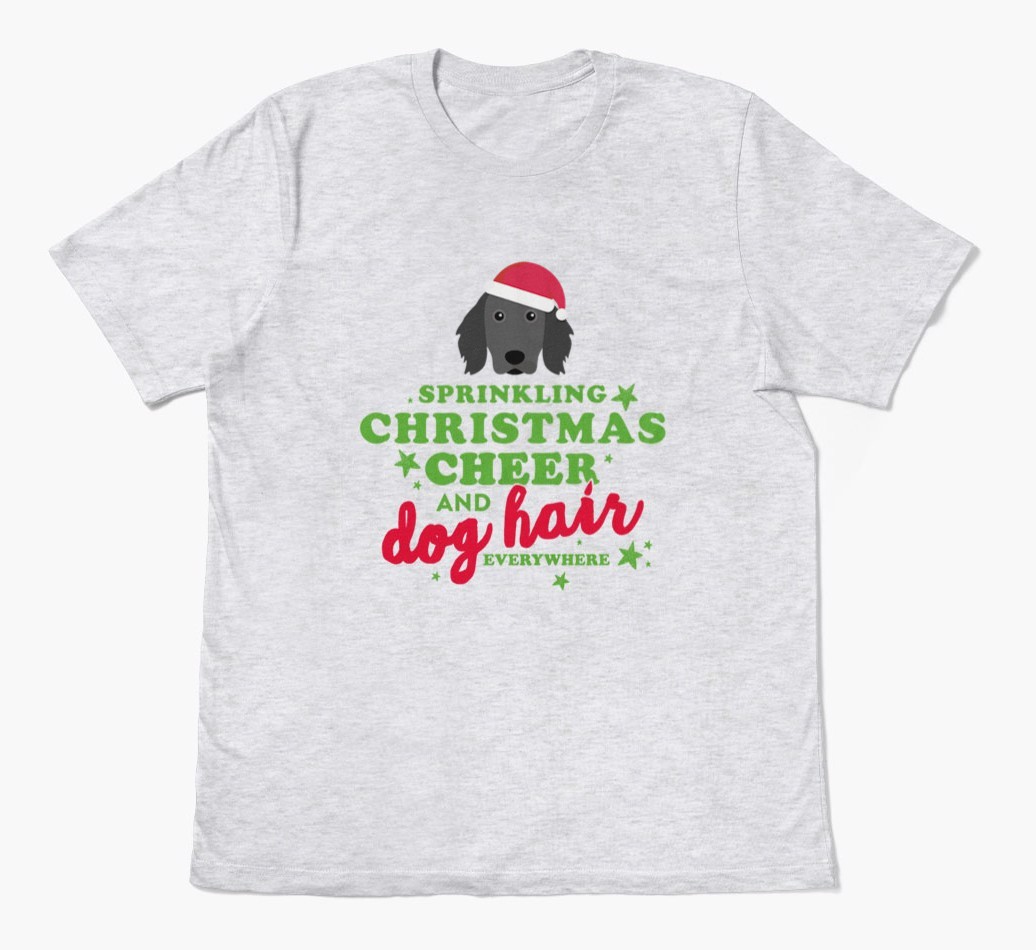 'Christmas Cheer' - Personalized {breedFullName} Adult T-Shirt