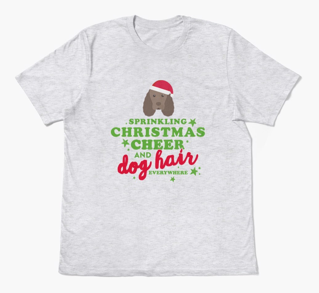 'Christmas Cheer' - Personalised {breedFullName} Adult T-Shirt