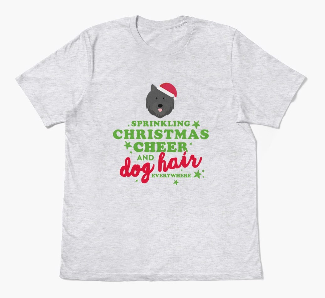 'Christmas Cheer' - Personalized {breedFullName} Adult T-Shirt