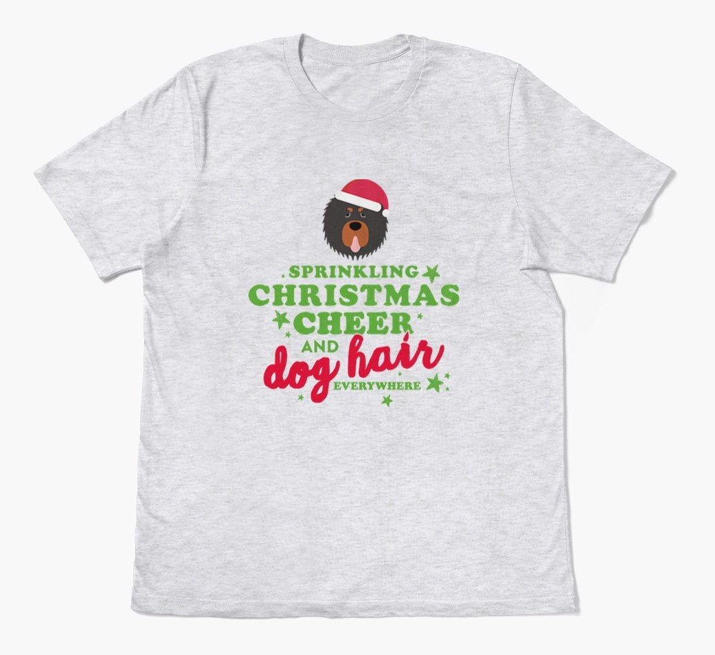 'Christmas Cheer' - Personalised {breedFullName} Adult T-Shirt