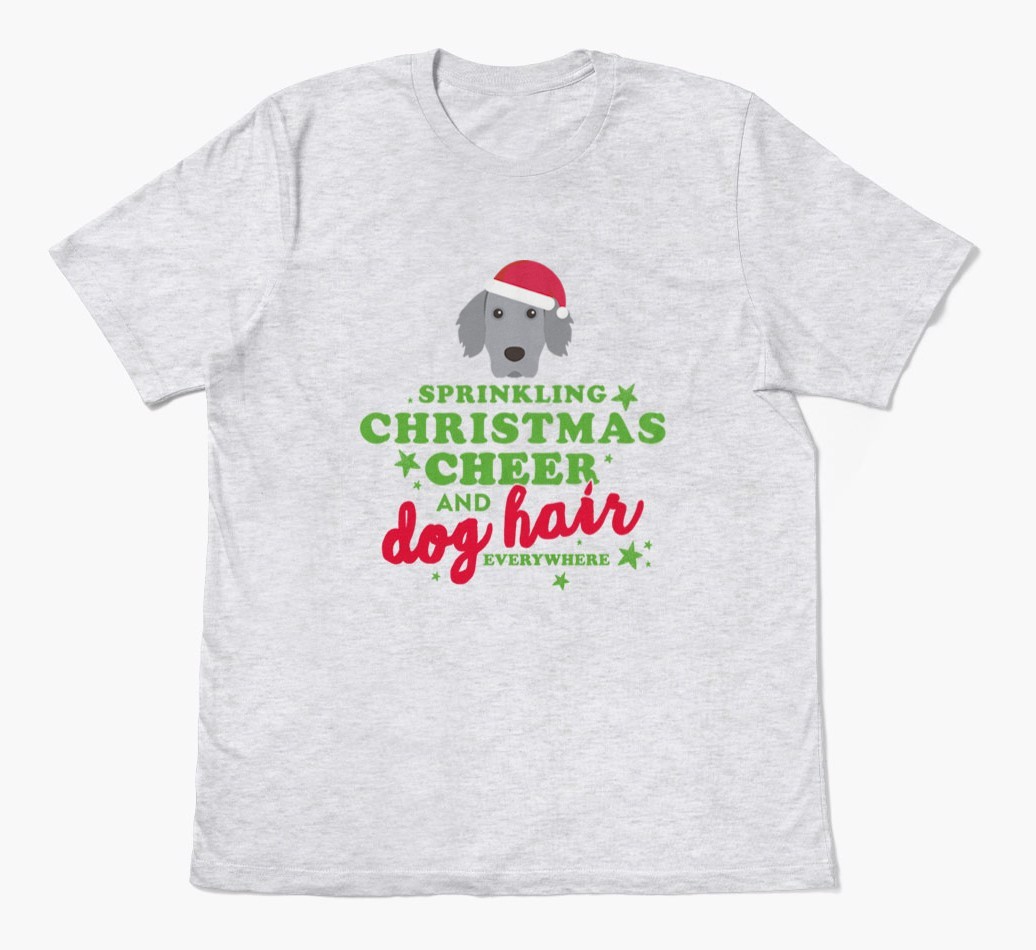 'Christmas Cheer' - Personalized {breedFullName} Adult T-Shirt