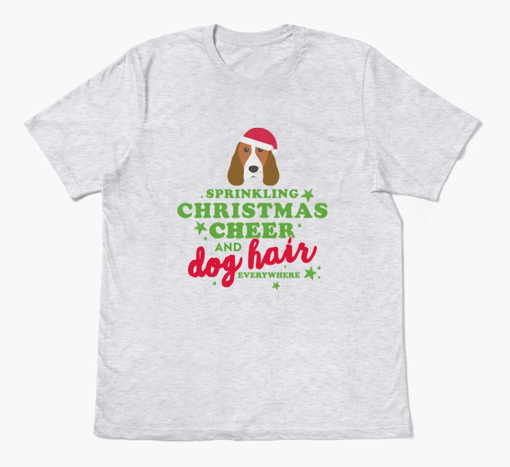 'Christmas Cheer' - Personalised {breedFullName} Adult T-Shirt
