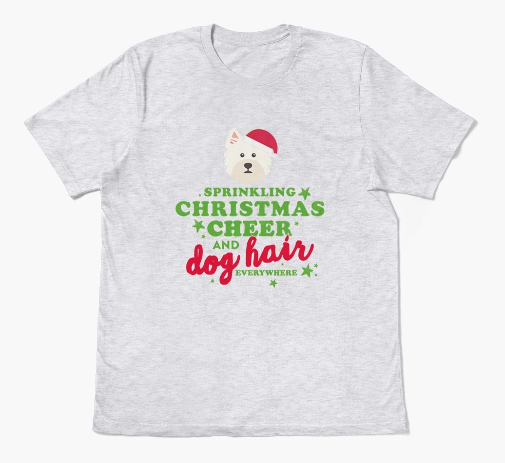 'Christmas Cheer' - Personalised {breedFullName} Adult T-Shirt