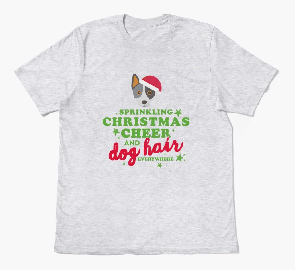 'Christmas Cheer' - Personalized {breedFullName} Adult T-Shirt