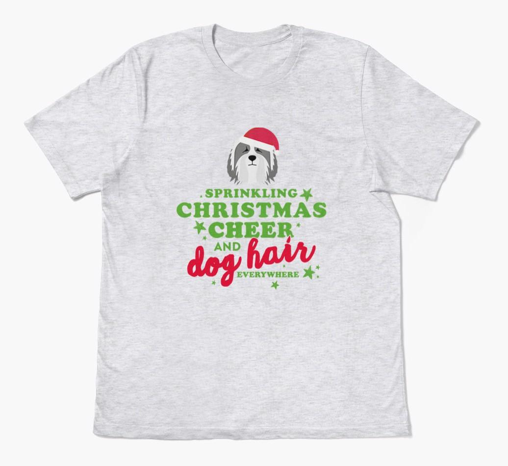 'Christmas Cheer' - Personalized {breedFullName} Adult T-Shirt