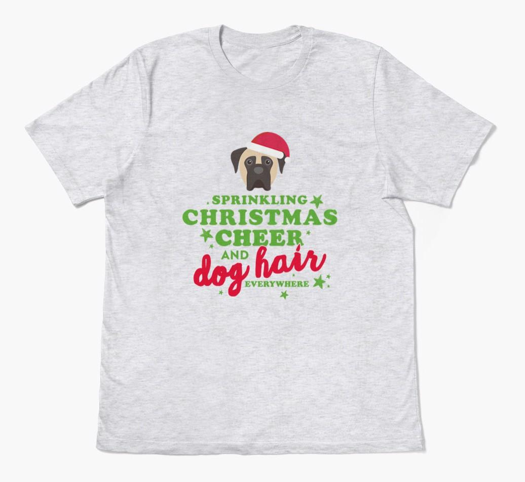 'Christmas Cheer' - Personalized {breedFullName} Adult T-Shirt