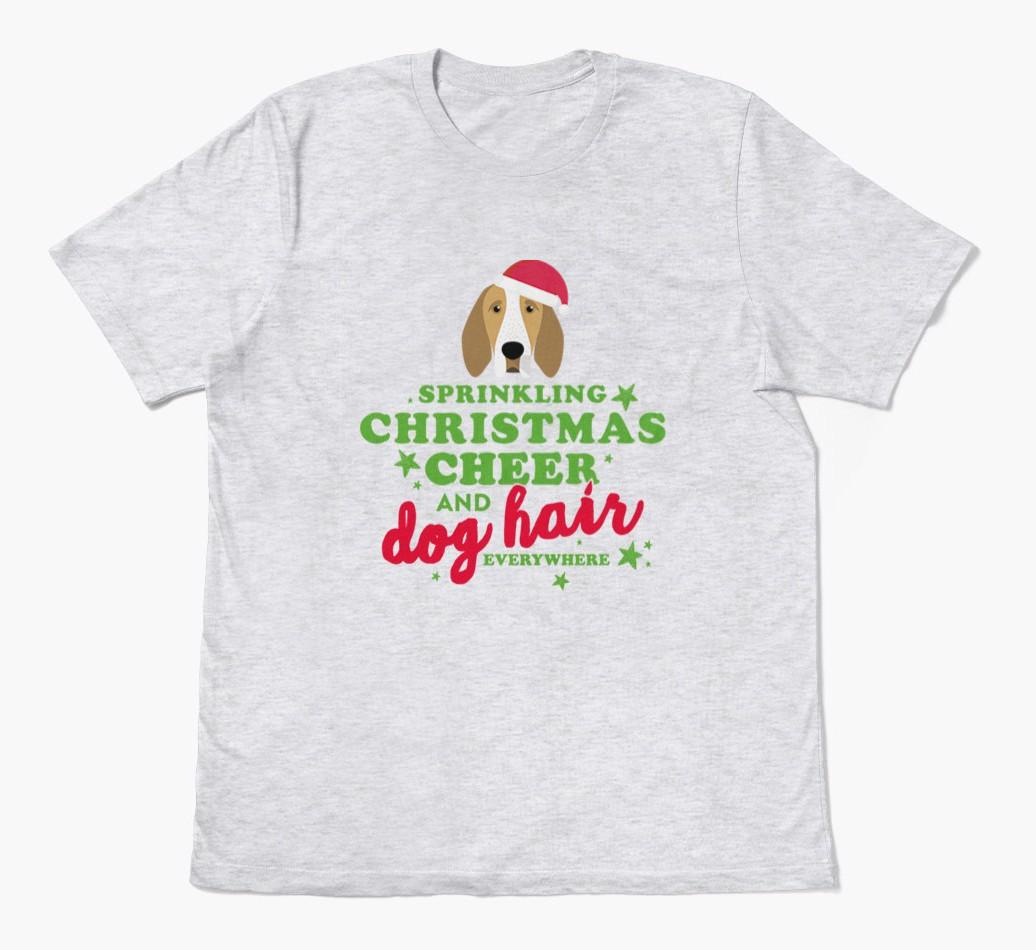 'Christmas Cheer' - Personalized {breedFullName} Adult T-Shirt