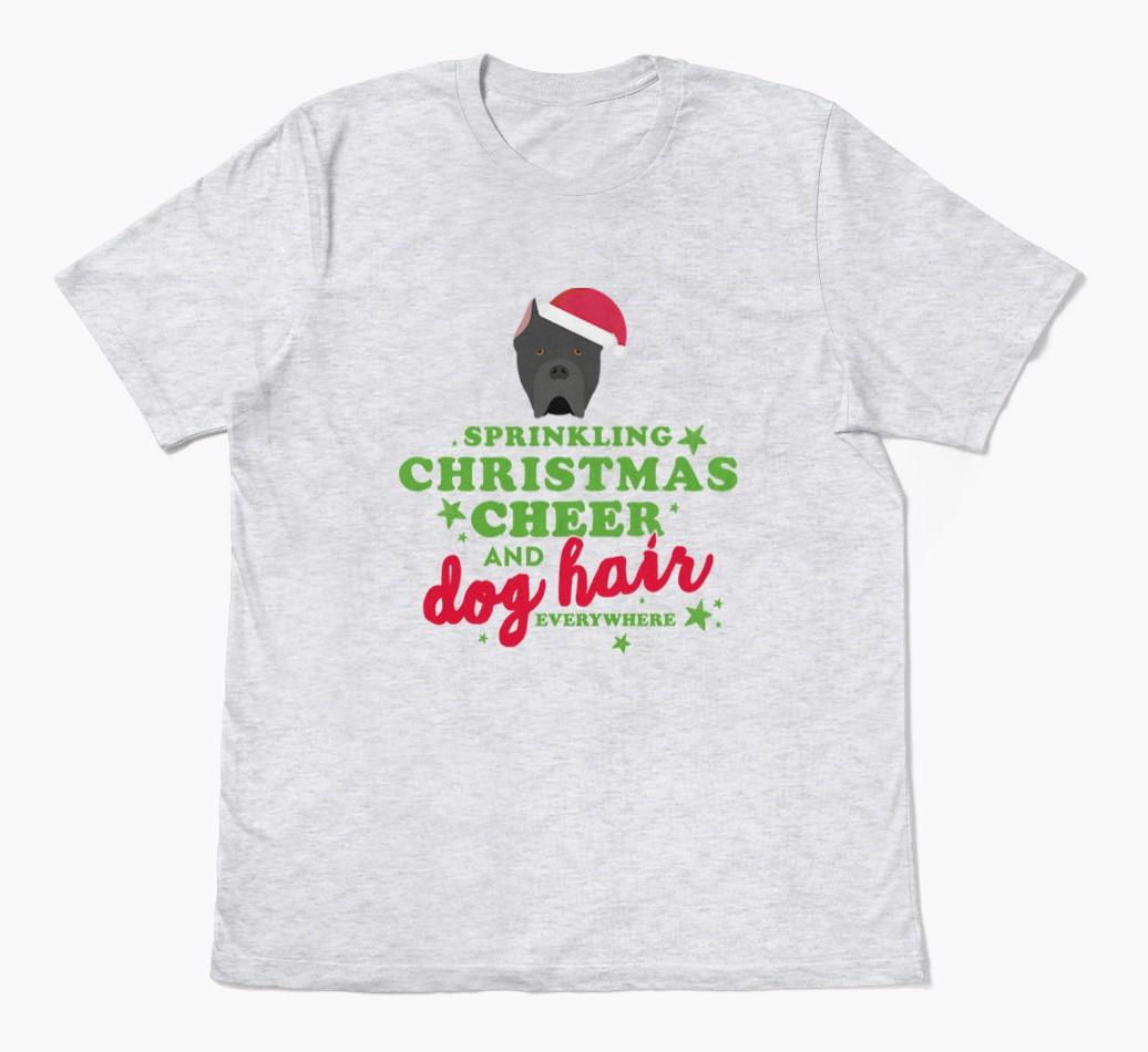'Christmas Cheer' - Personalized {breedFullName} Adult T-Shirt