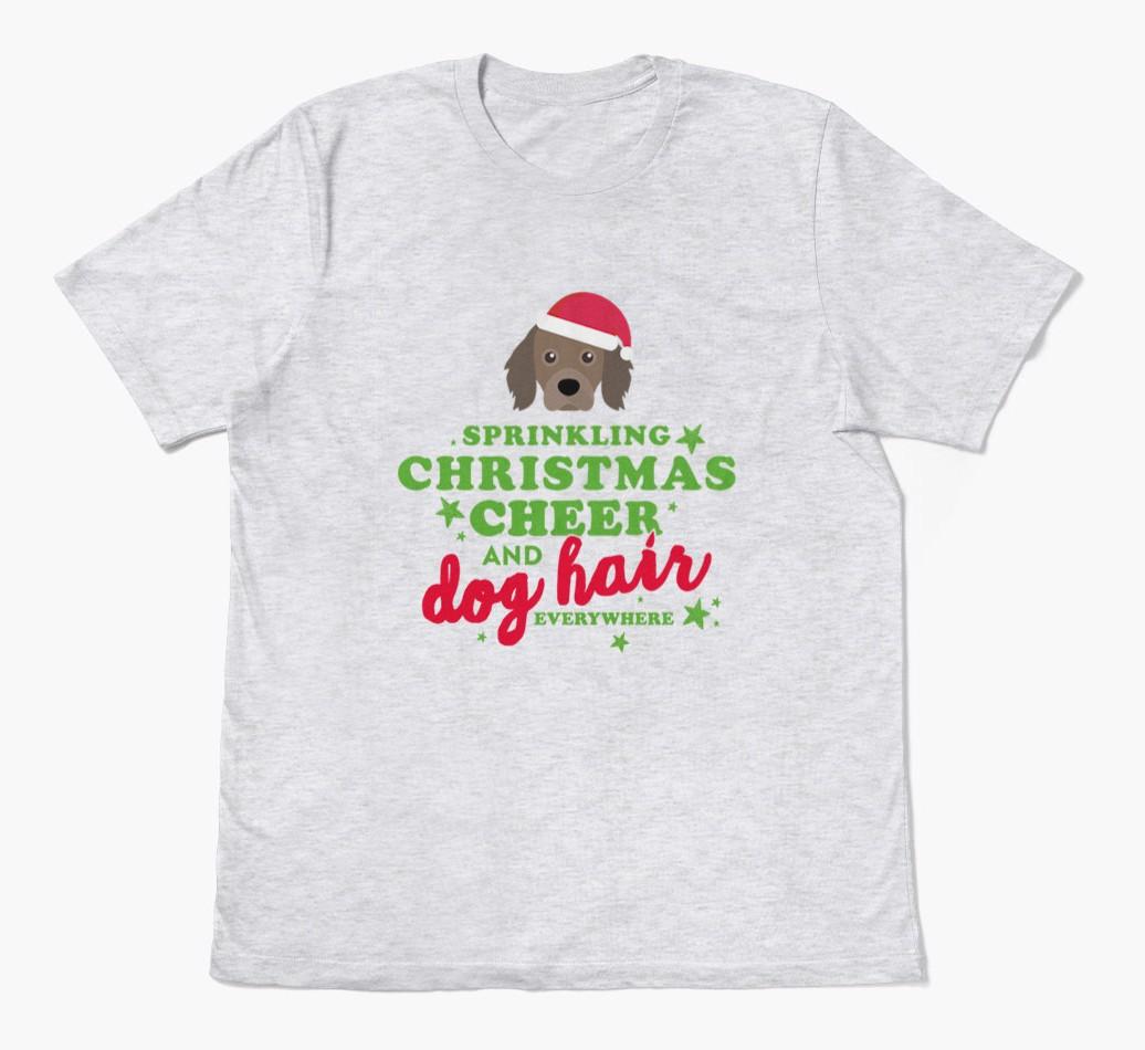 'Christmas Cheer' - Personalized {breedFullName} Adult T-Shirt