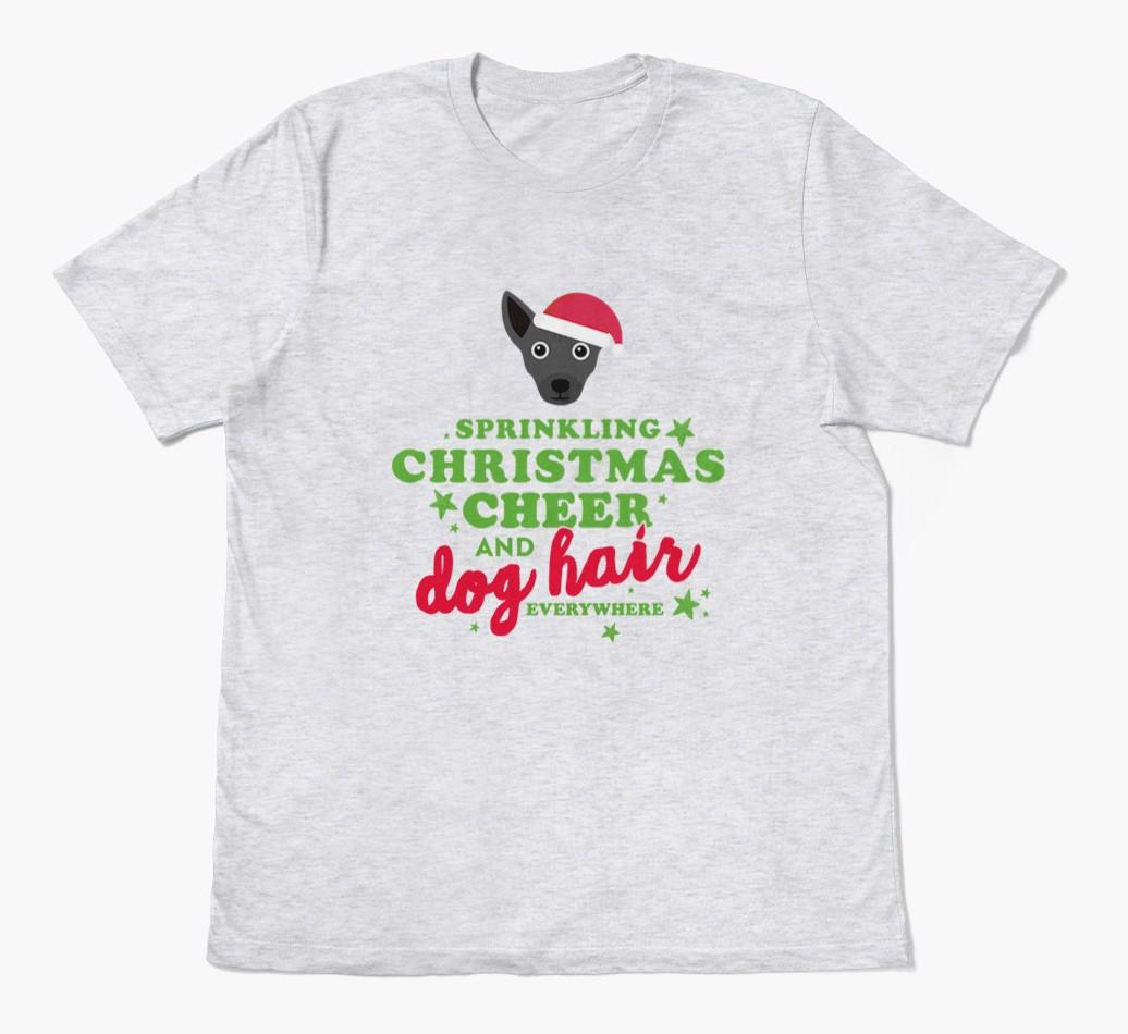 'Christmas Cheer' - Personalized {breedFullName} Adult T-Shirt