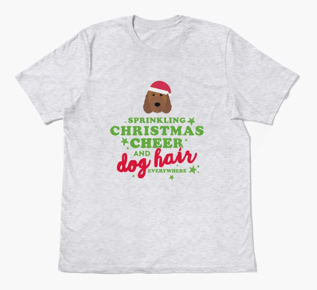 'Christmas Cheer' - Personalized {breedFullName} Adult T-Shirt