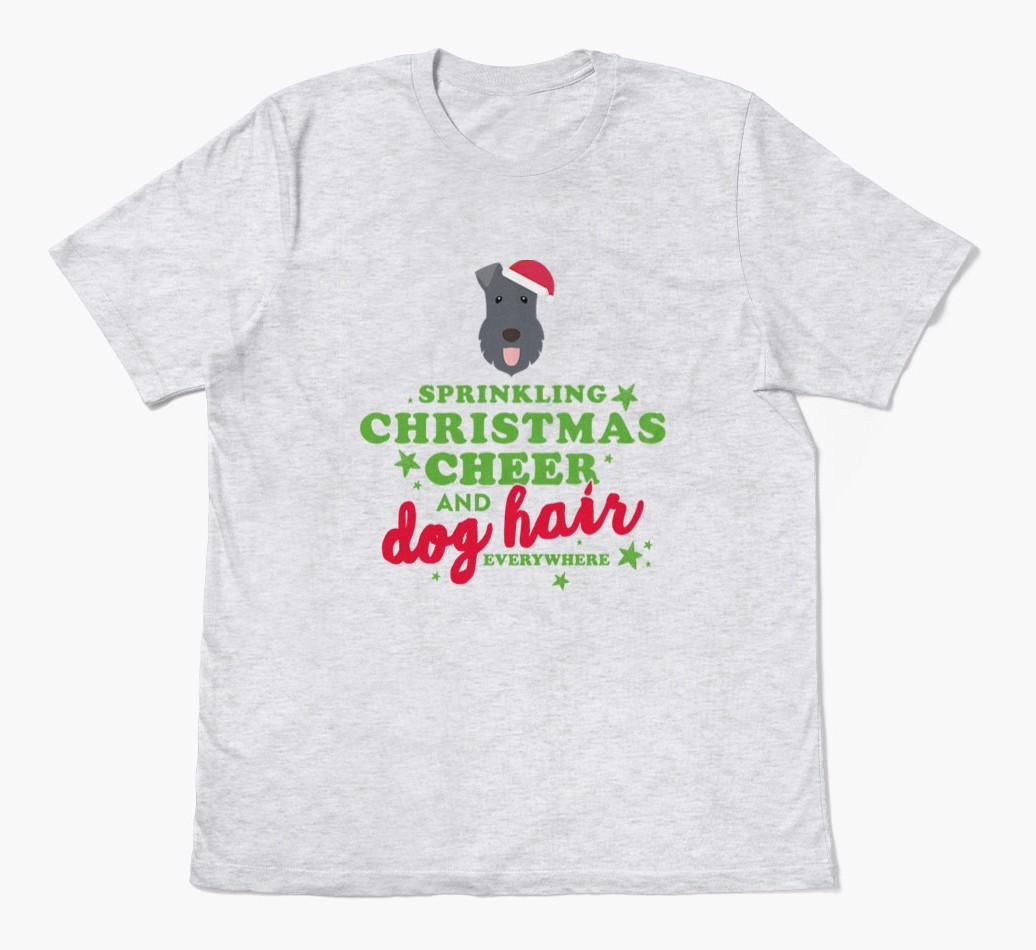 'Christmas Cheer' - Personalized {breedFullName} Adult T-Shirt