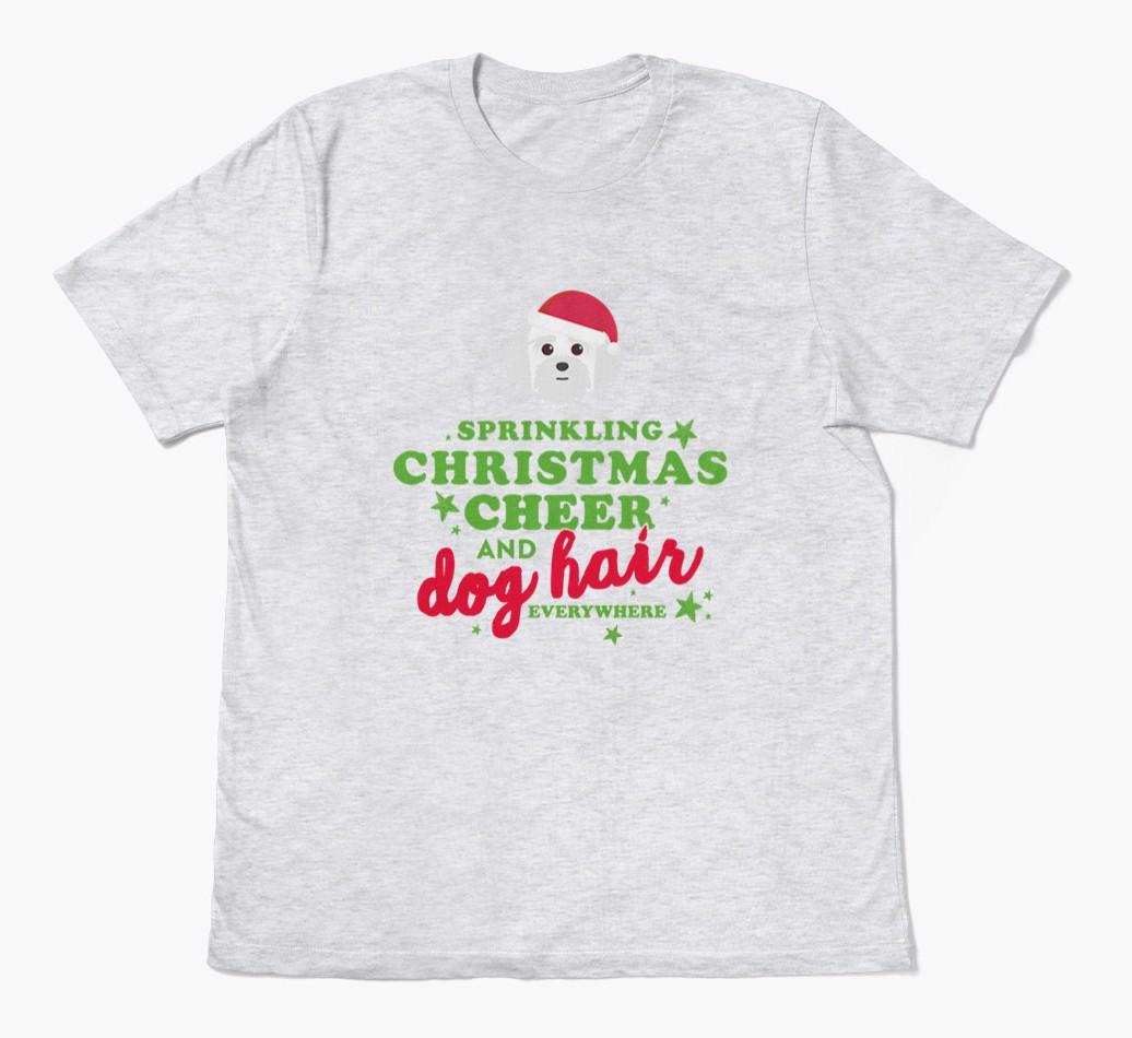 'Christmas Cheer' - Personalized {breedFullName} Adult T-Shirt
