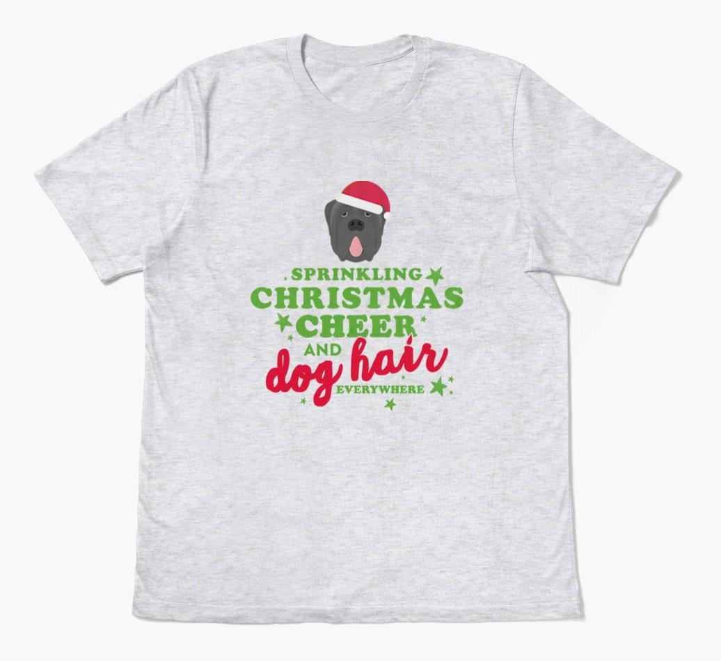 'Christmas Cheer' - Personalized {breedFullName} Adult T-Shirt