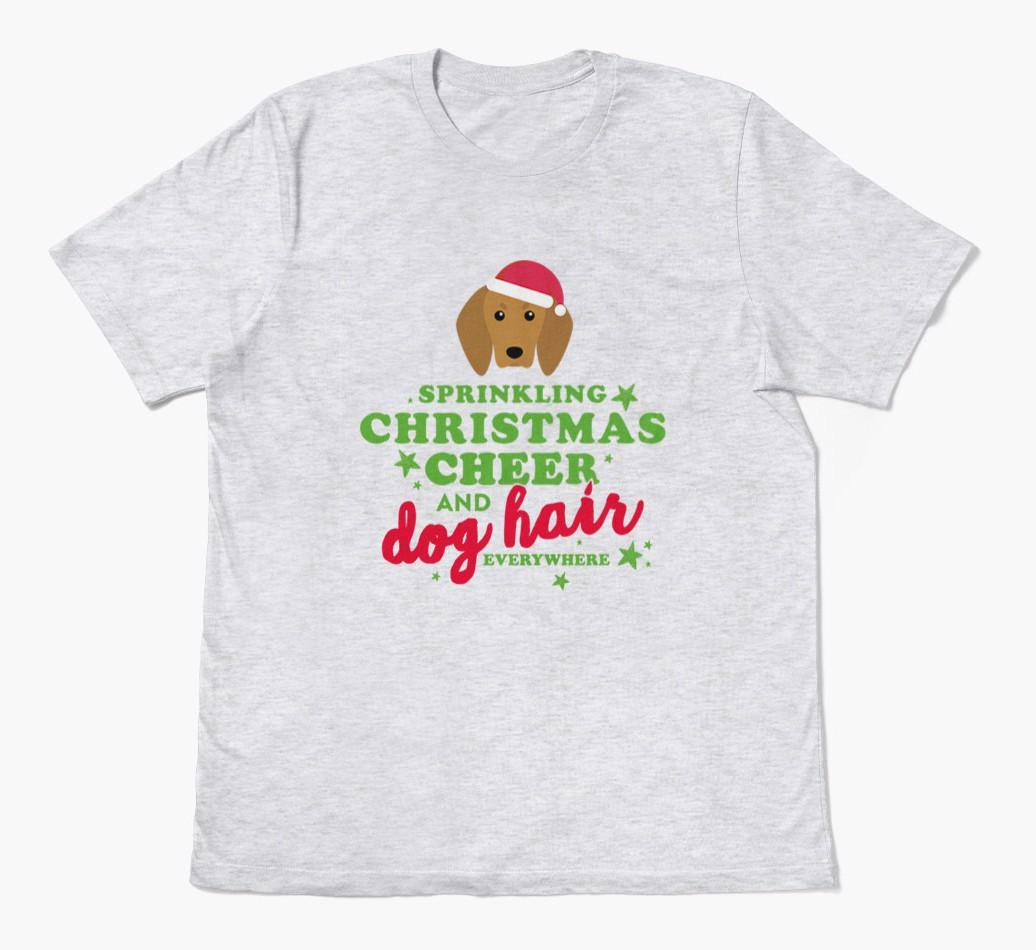 'Christmas Cheer' - Personalized {breedFullName} Adult T-Shirt