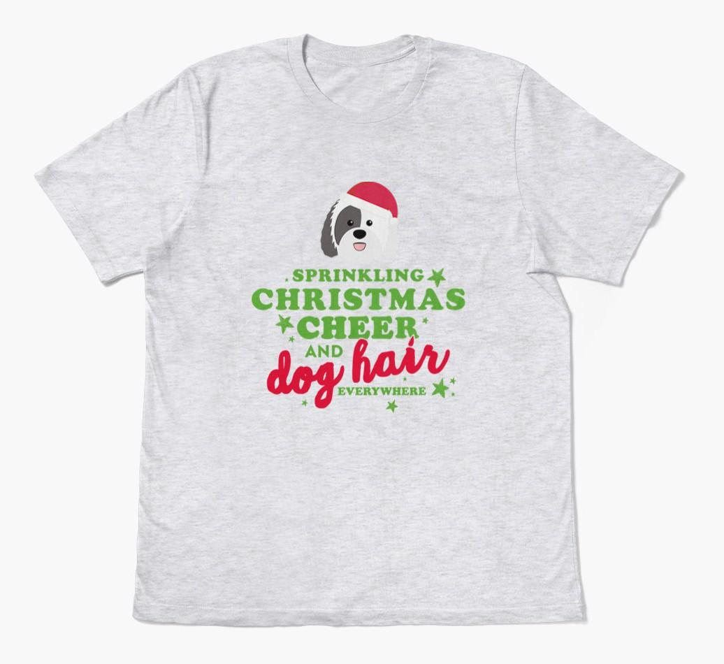'Christmas Cheer' - Personalized {breedFullName} Adult T-Shirt