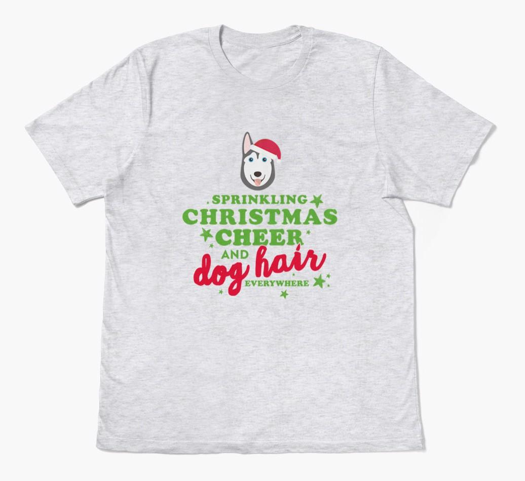 'Christmas Cheer' - Personalized {breedFullName} Adult T-Shirt