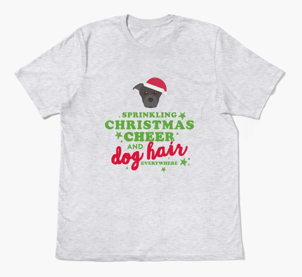 'Christmas Cheer' - Personalized {breedFullName} Adult T-Shirt