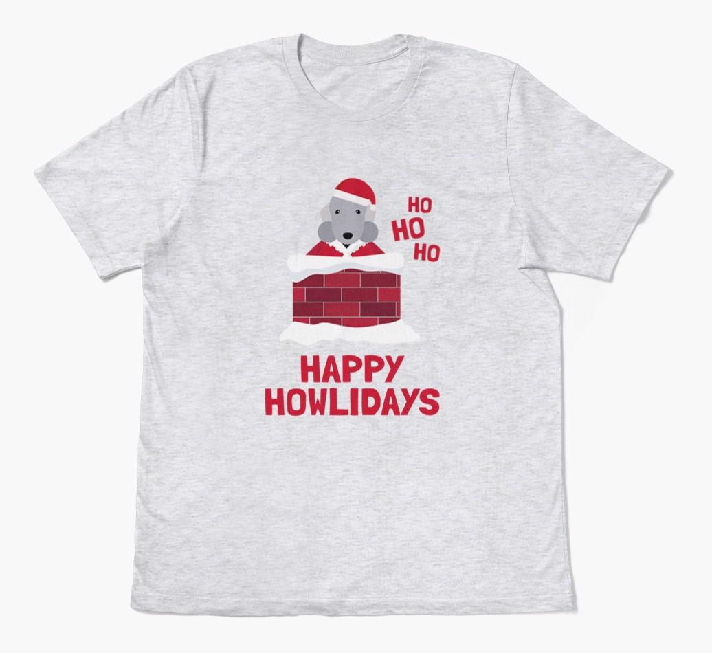 'Happy Howlidays' - Personalized {breedFullName} Adult T-Shirt